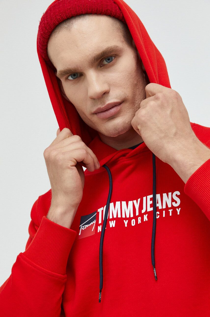 Tommy Jeans Памучен суичър - Pepit.bg