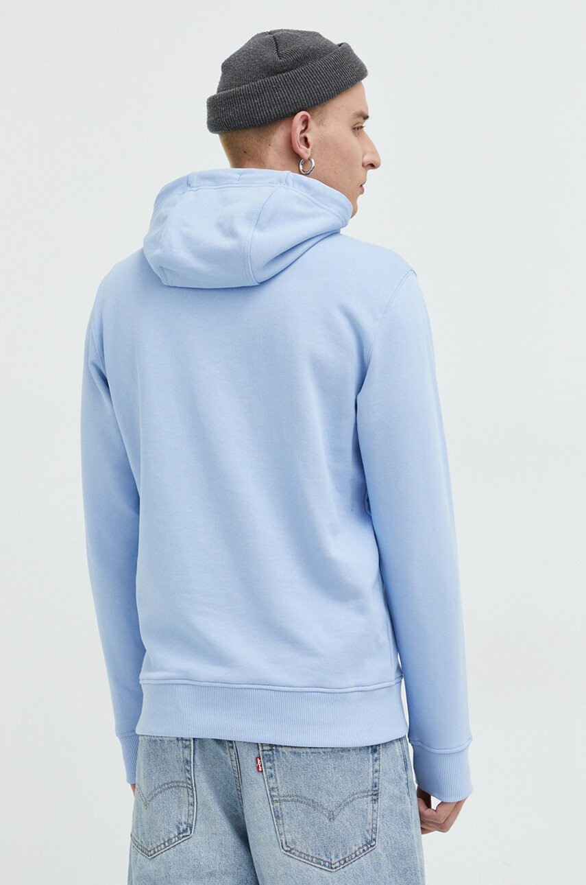 Tommy Jeans Памучен суичър с качулка с апликация - Pepit.bg