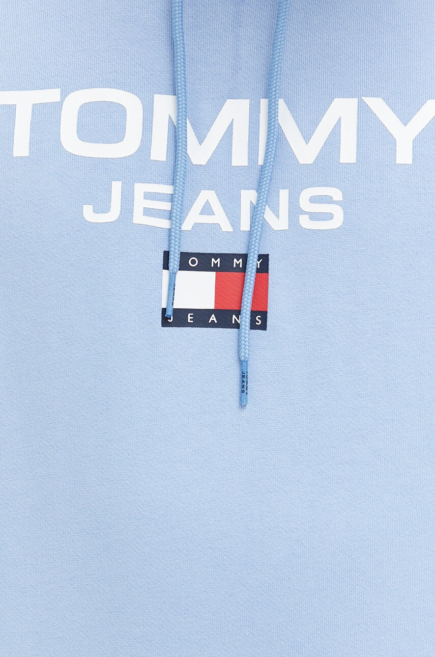 Tommy Jeans Памучен суичър с качулка с апликация - Pepit.bg