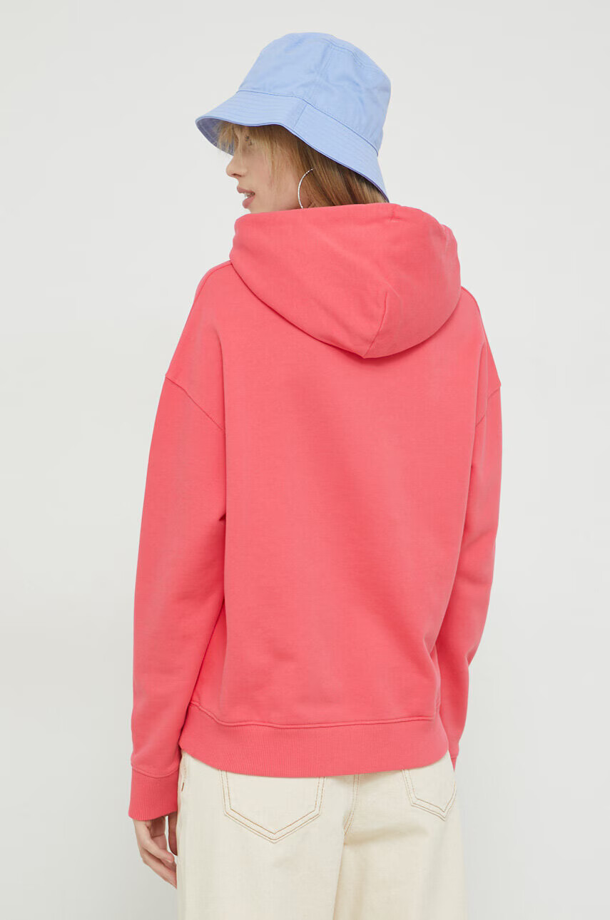 Tommy Jeans Памучен суичър в тъмносиньо с принт - Pepit.bg