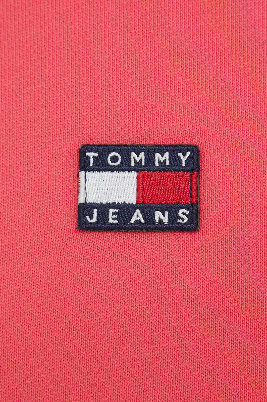 Tommy Jeans Памучен суичър в тъмносиньо с принт - Pepit.bg