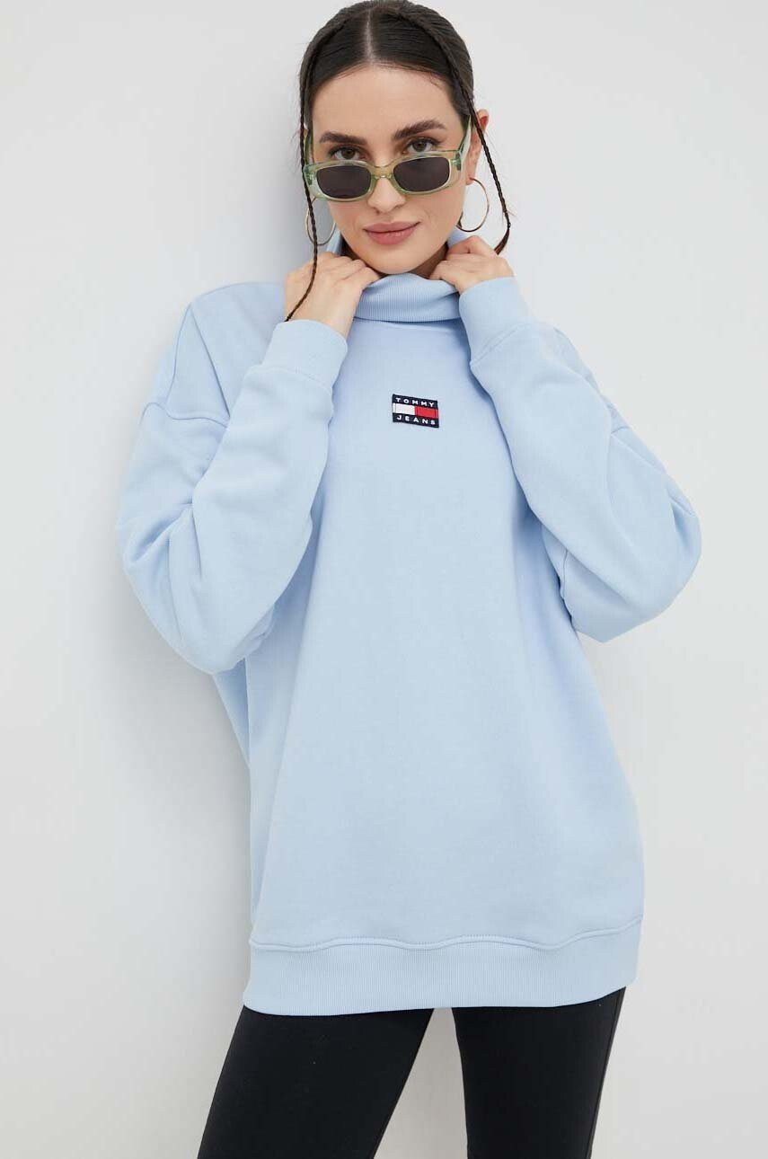 Tommy Jeans Памучен Суичър с апликация - Pepit.bg
