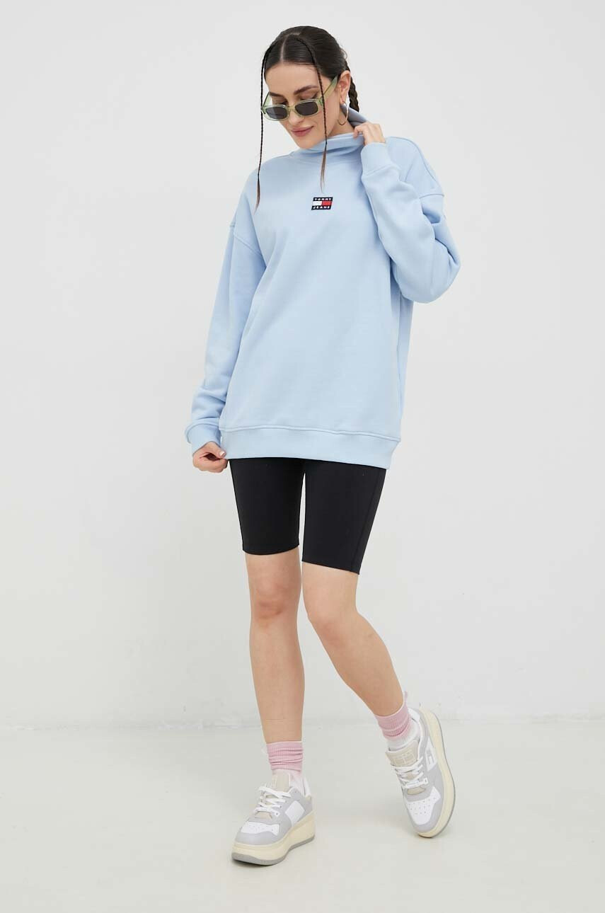 Tommy Jeans Памучен Суичър с апликация - Pepit.bg