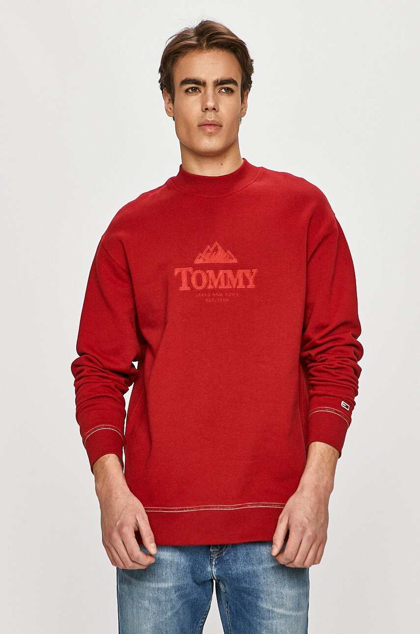 Tommy Jeans Памучен суичър - Pepit.bg