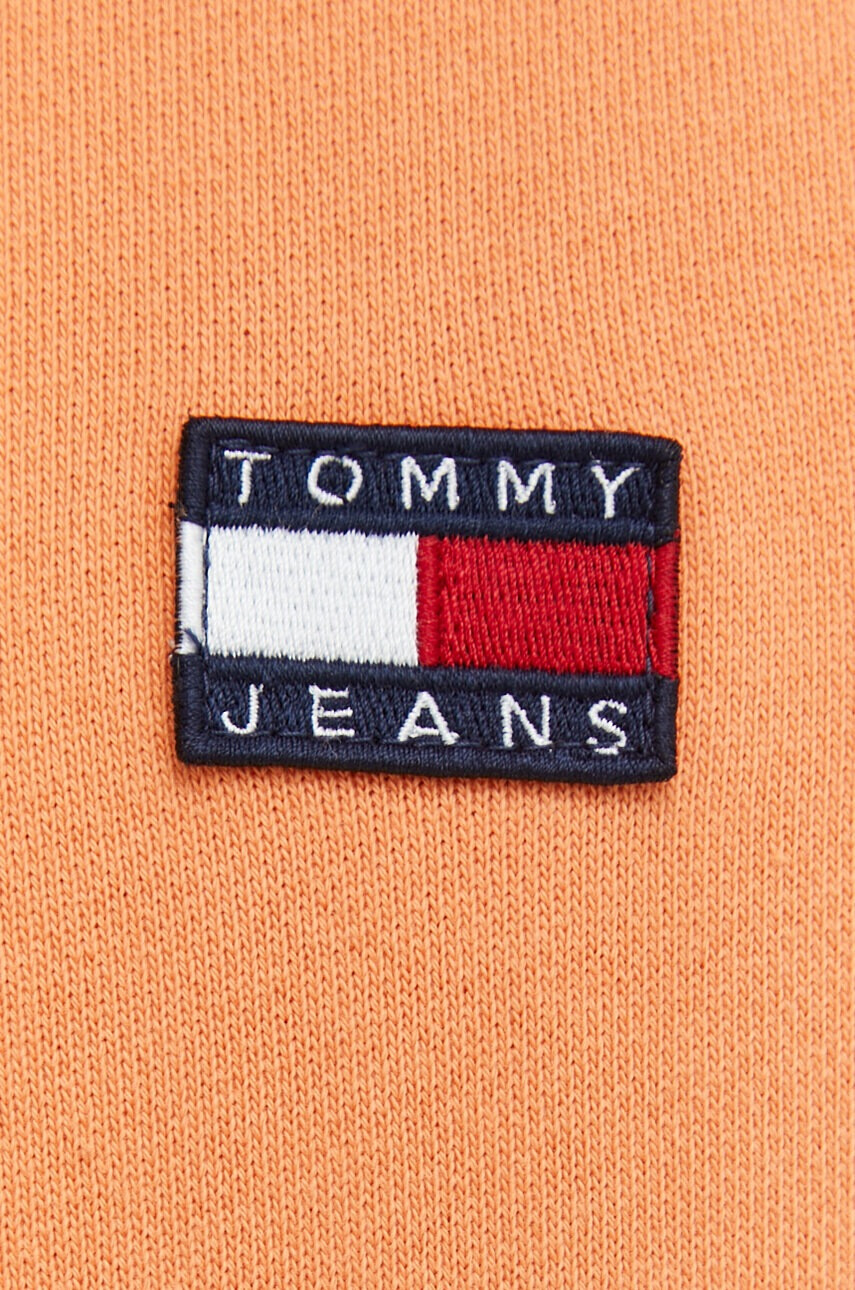 Tommy Jeans Памучен суичър в зелено - Pepit.bg