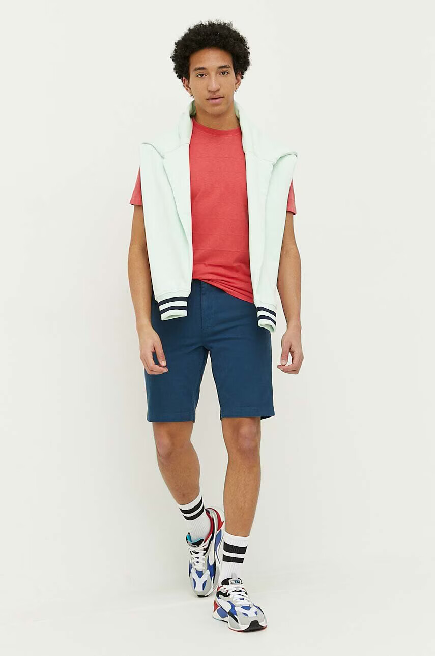 Tommy Jeans Памучен суичър в зелено с апликация - Pepit.bg