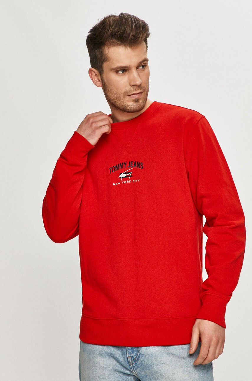 Tommy Jeans Памучен суичър - Pepit.bg