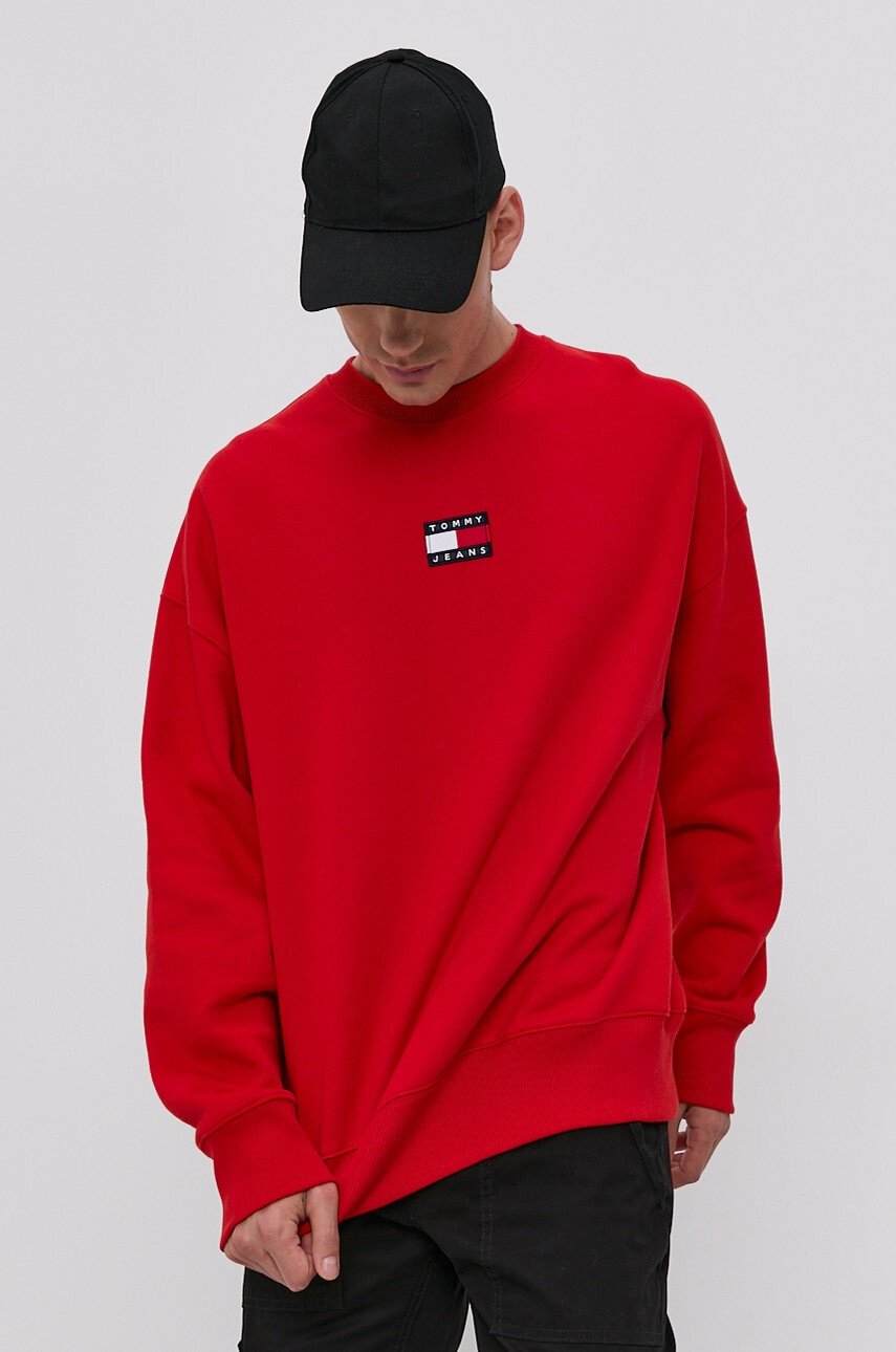 Tommy Jeans Памучен суичър - Pepit.bg