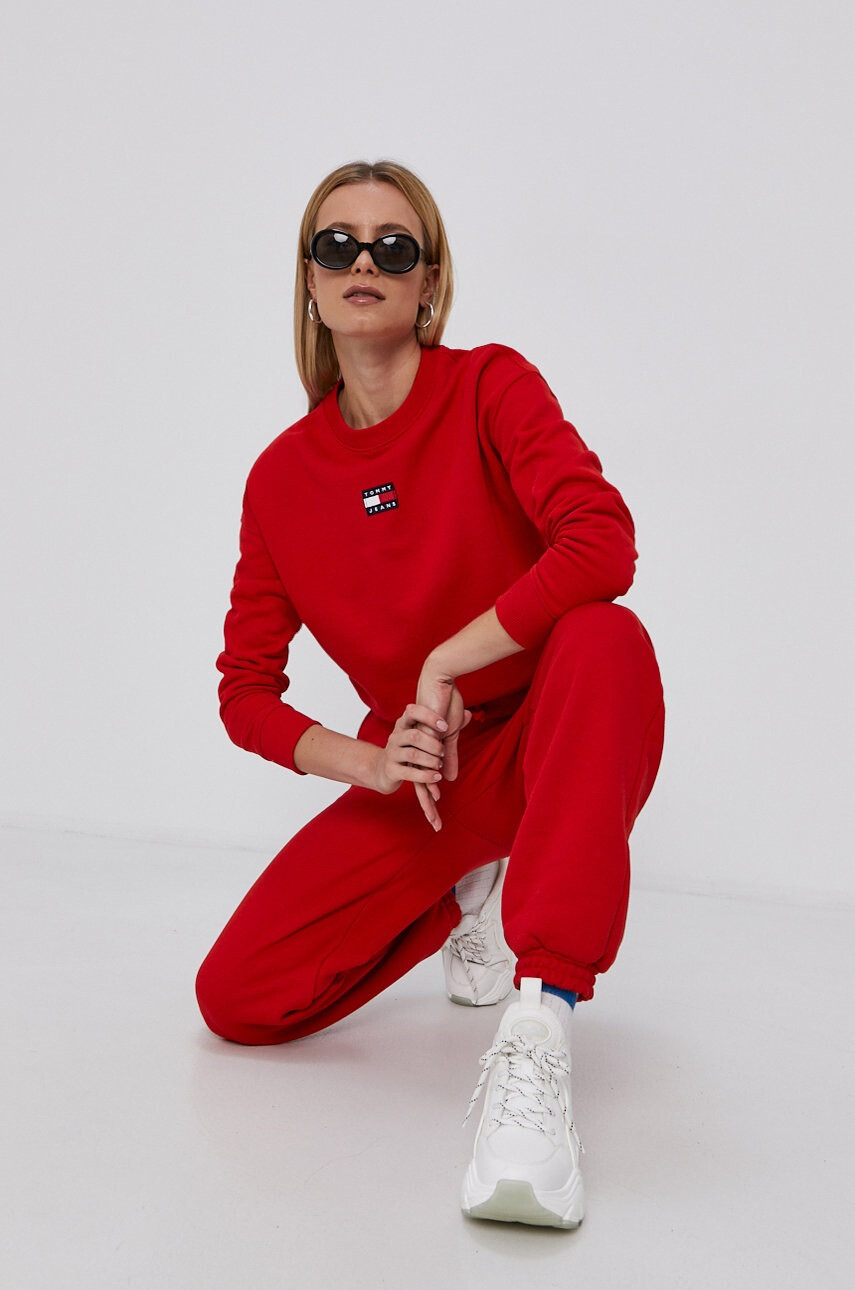 Tommy Jeans Памучен суичър - Pepit.bg