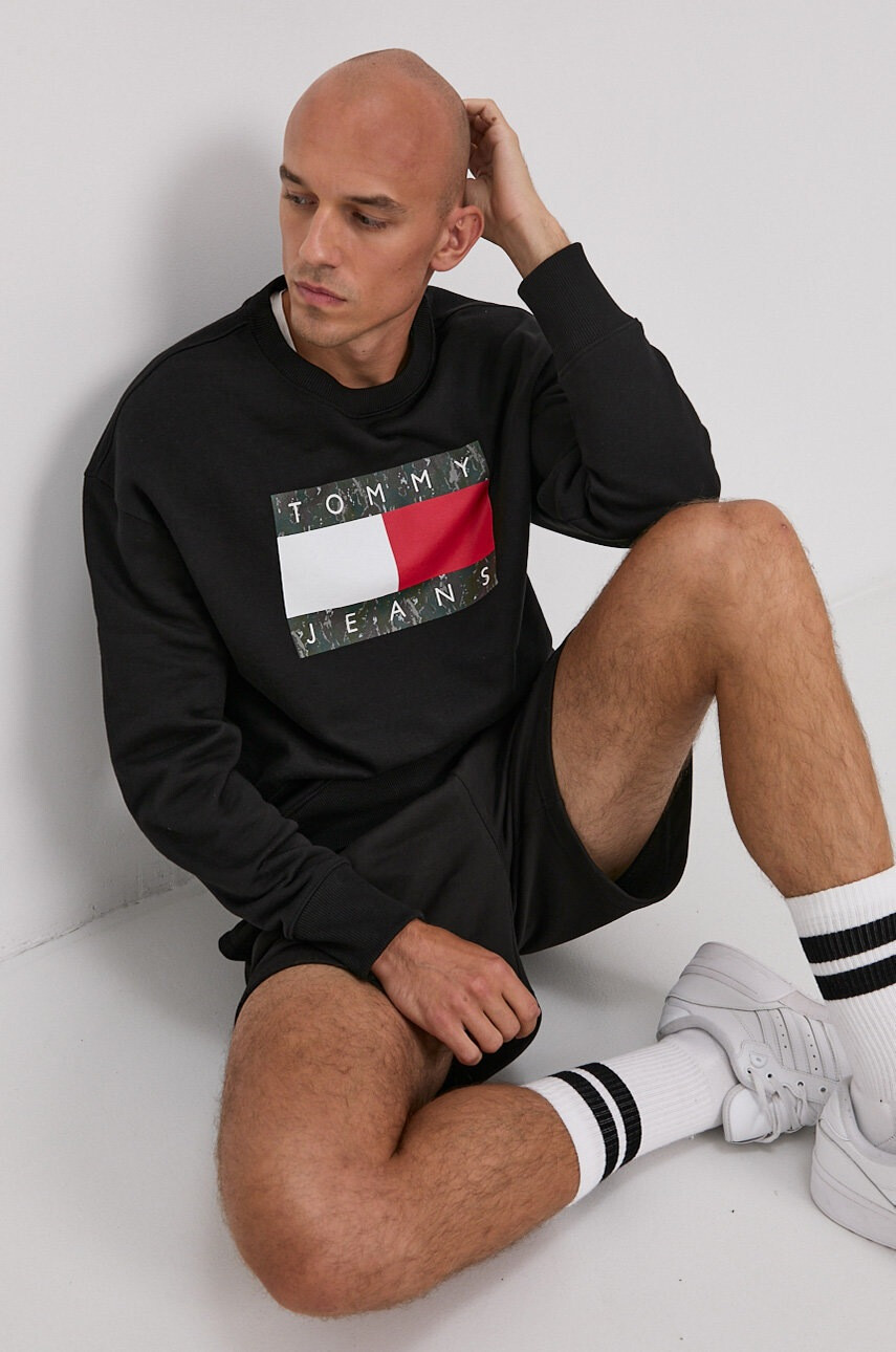 Tommy Jeans Памучен суичър - Pepit.bg