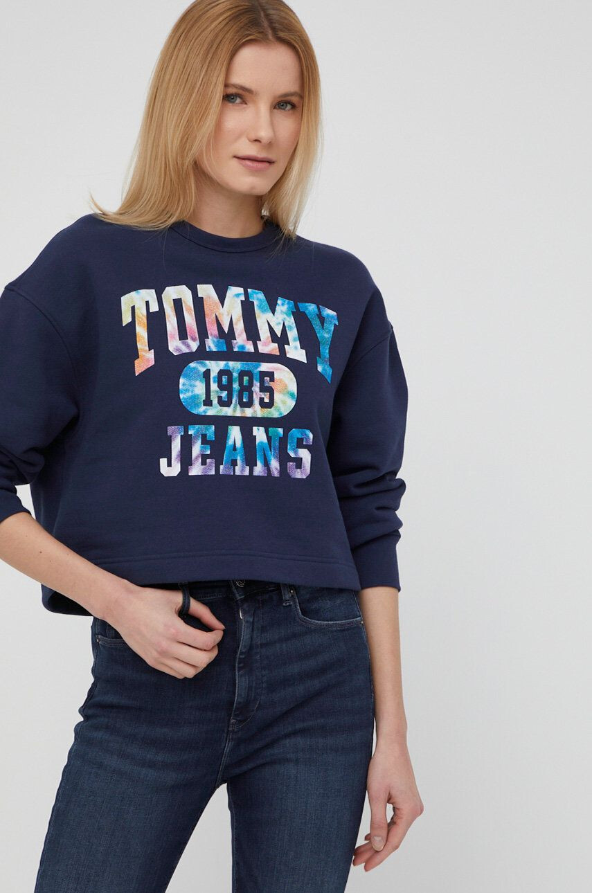 Tommy Jeans Памучен суичър - Pepit.bg