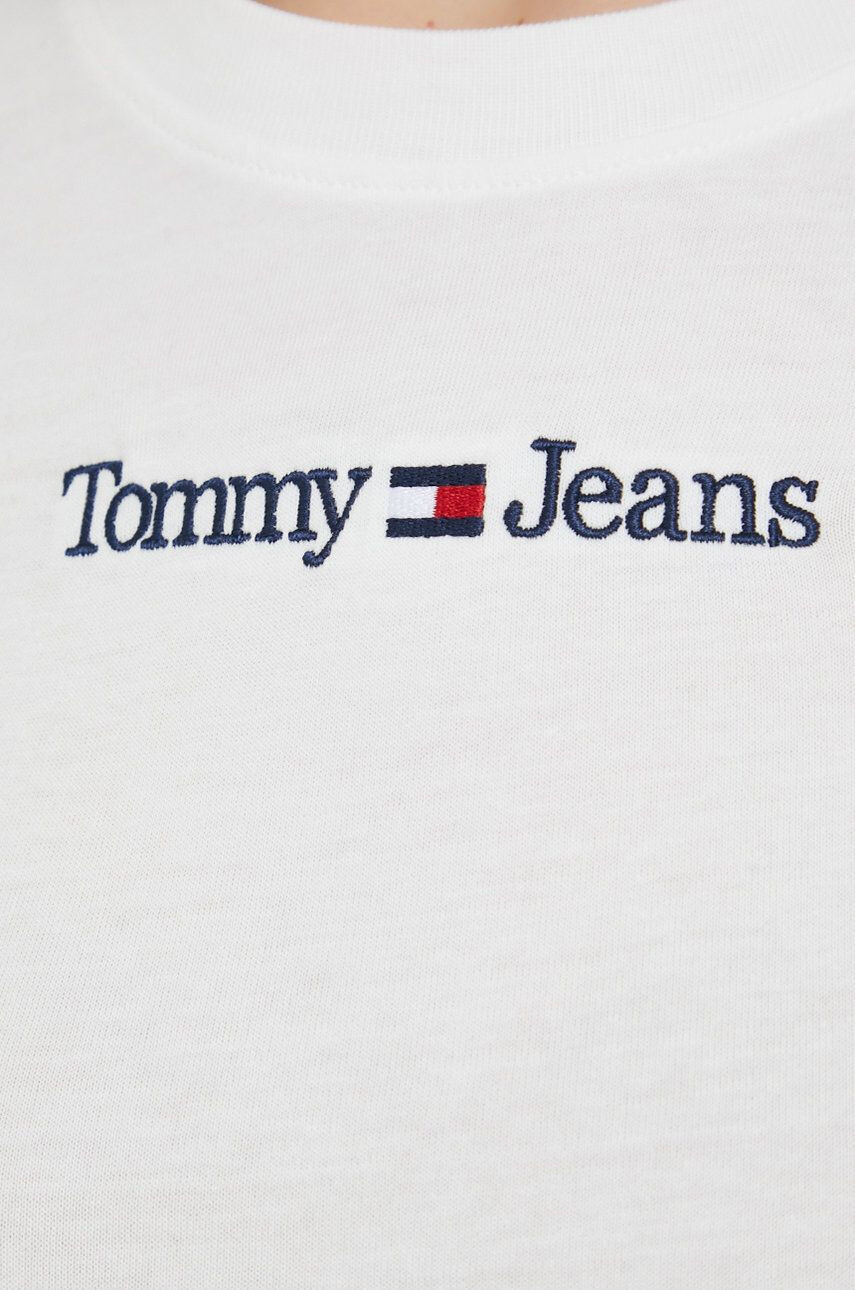 Tommy Jeans Памучна блуза с дълги ръкави - Pepit.bg