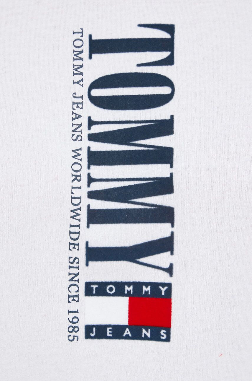 Tommy Jeans Памучна блуза с дълги ръкави - Pepit.bg