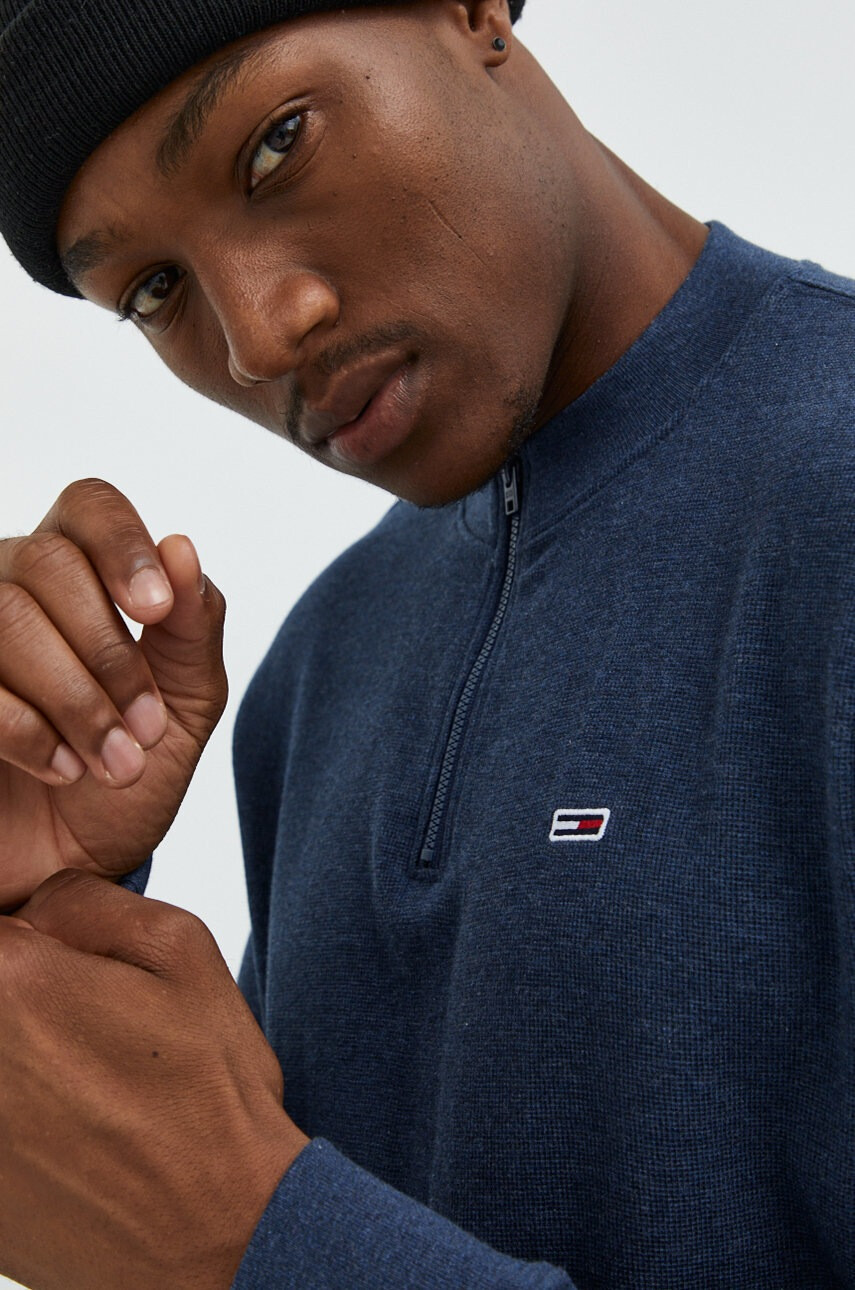 Tommy Jeans Памучна блуза с дълги ръкави - Pepit.bg