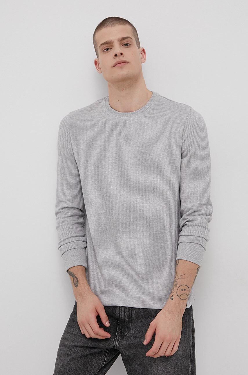 Tommy Jeans Памучна блуза с дълги ръкави - Pepit.bg