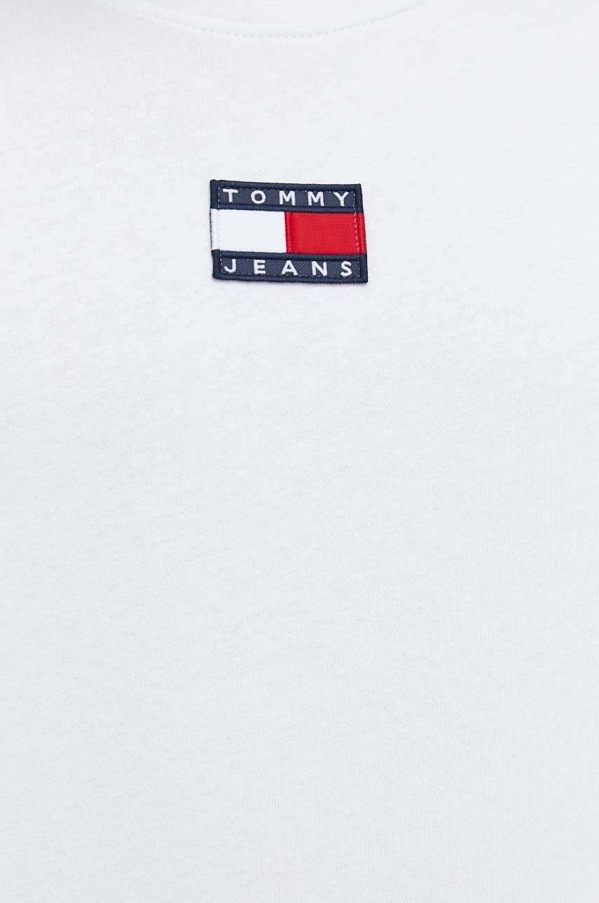 Tommy Jeans Памучна блуза с дълги ръкави - Pepit.bg