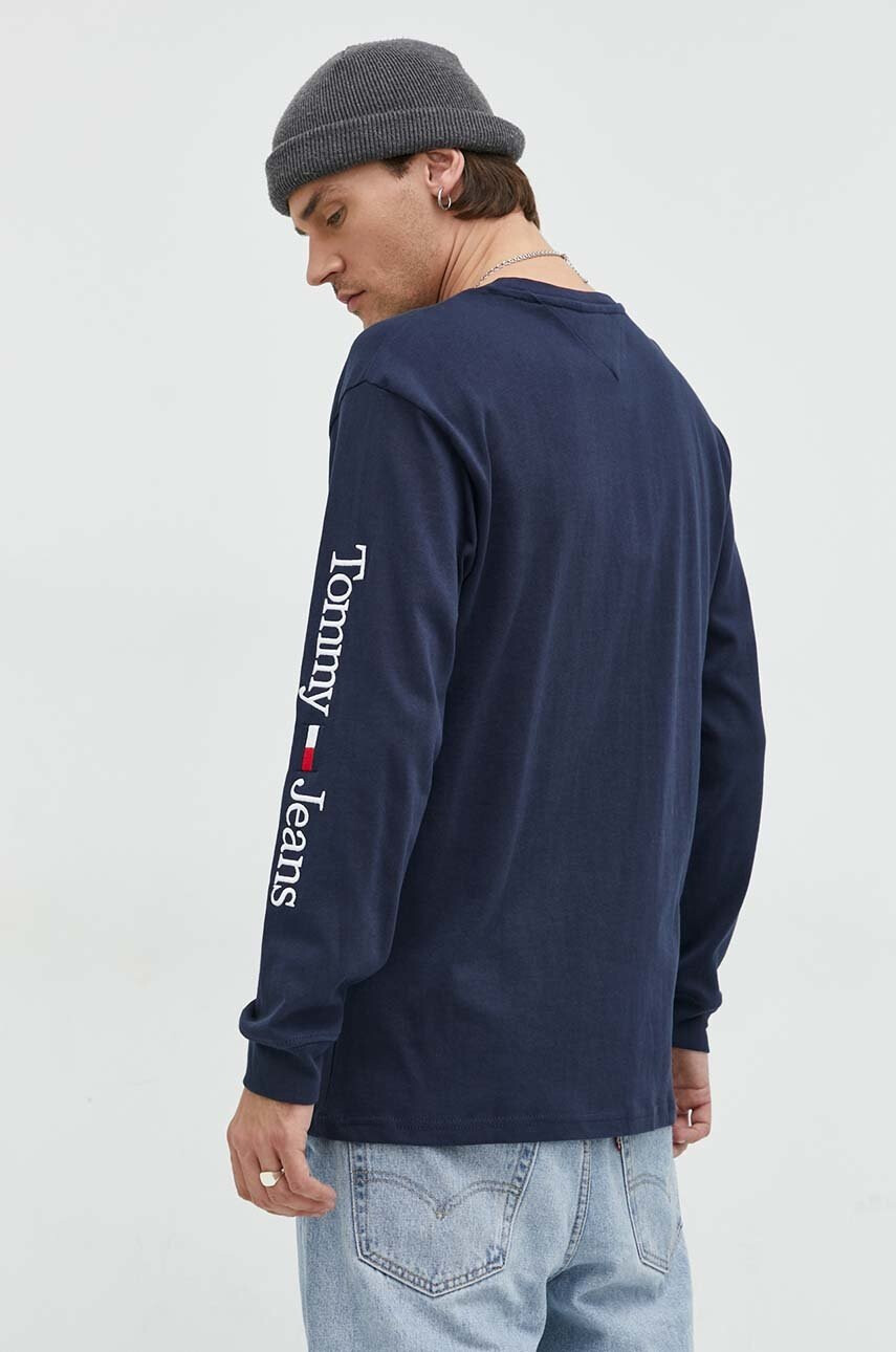 Tommy Jeans Памучна блуза с дълги ръкави - Pepit.bg