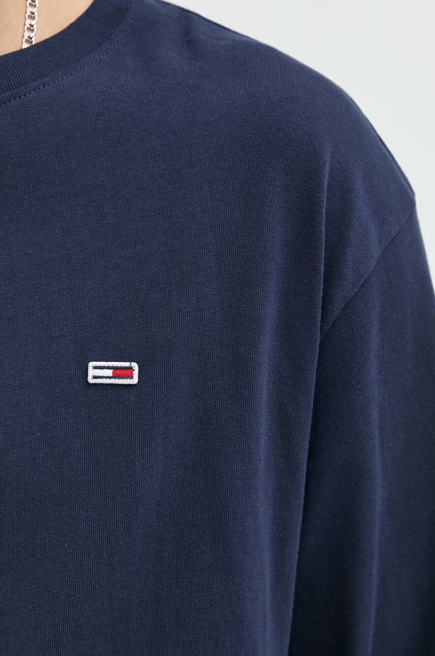 Tommy Jeans Памучна блуза с дълги ръкави - Pepit.bg