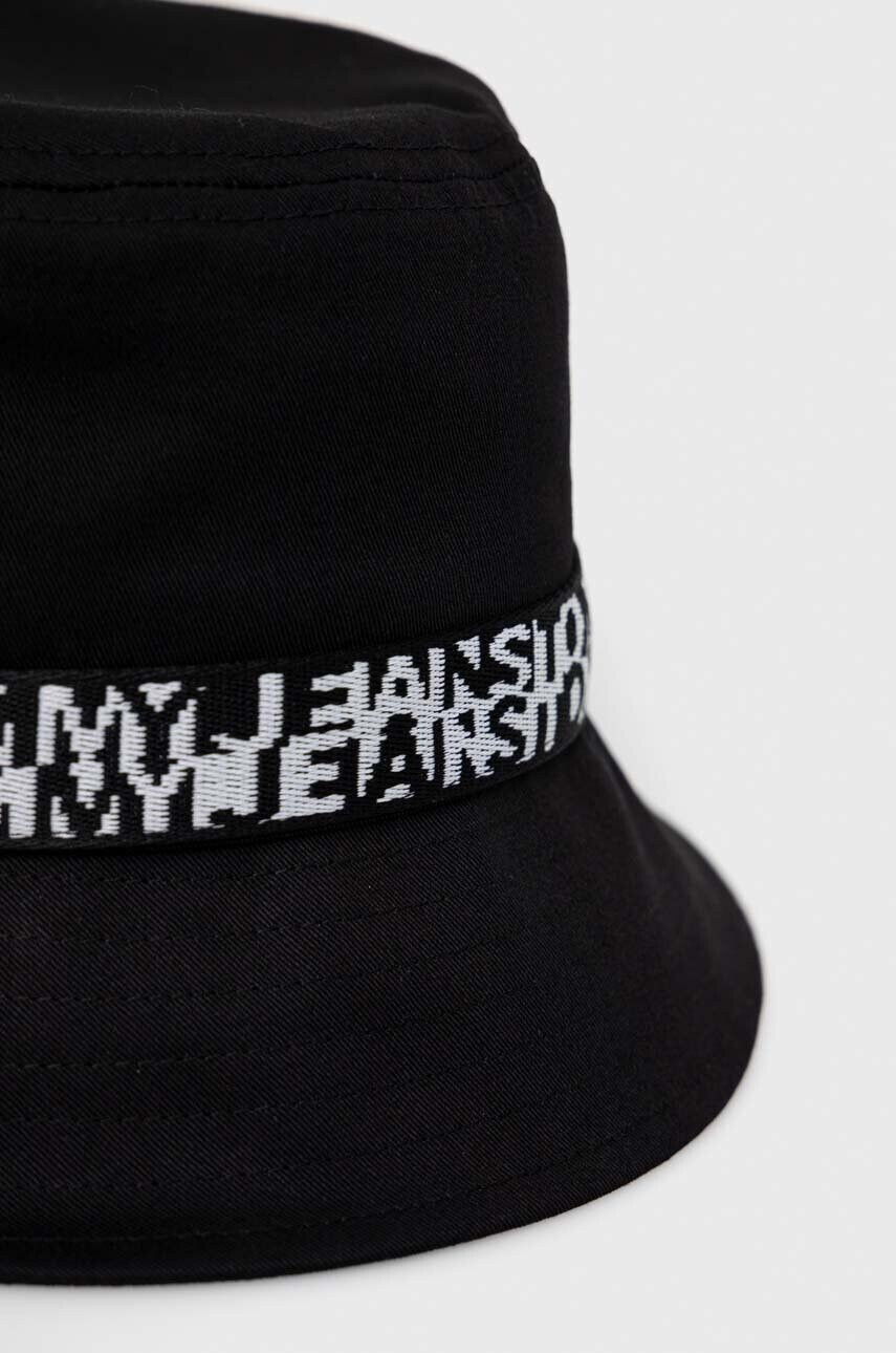 Tommy Jeans Памучна капела в черно от памук - Pepit.bg