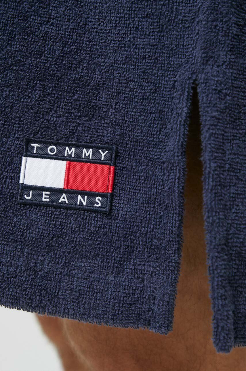 Tommy Jeans Памучна кърпа в тъмносиньо - Pepit.bg