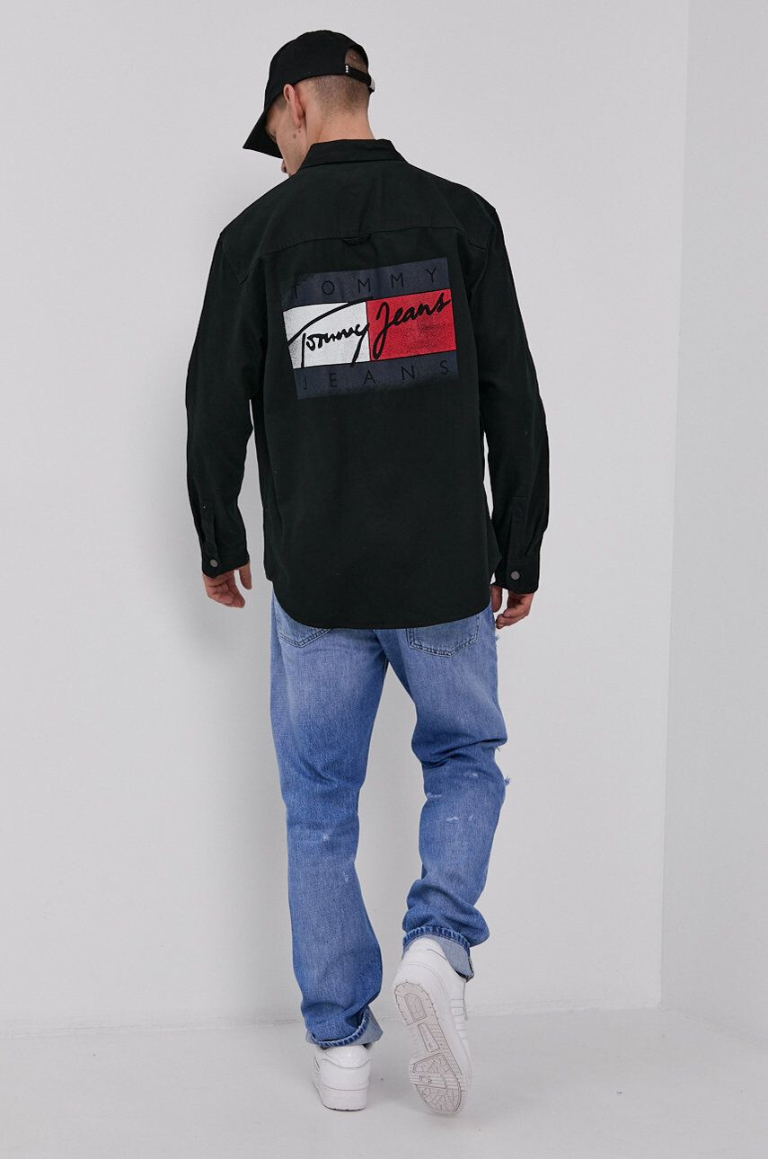 Tommy Jeans Памучна риза - Pepit.bg