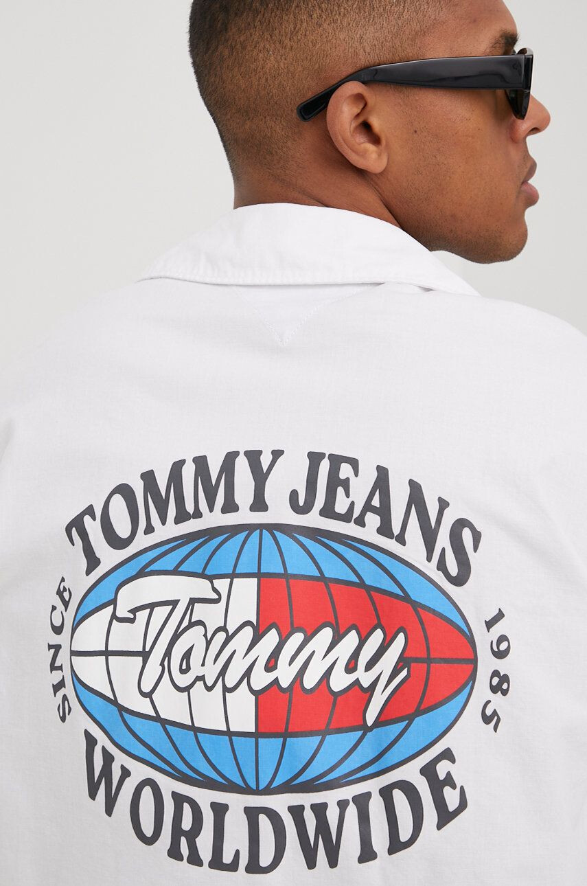 Tommy Jeans Памучна риза - Pepit.bg