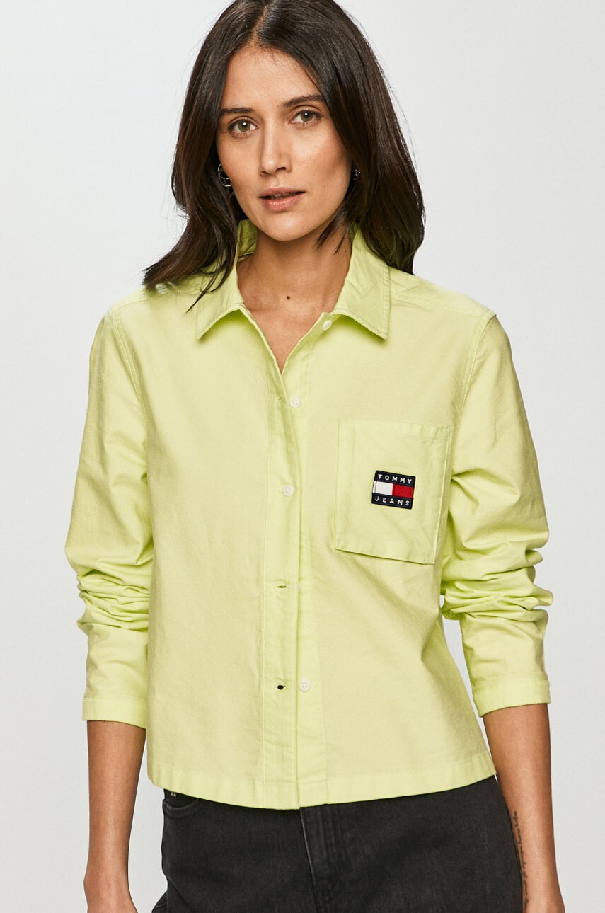 Tommy Jeans Памучна риза - Pepit.bg