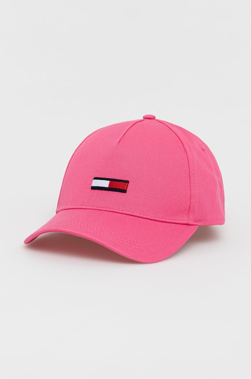 Tommy Jeans Памучна шапка - Pepit.bg