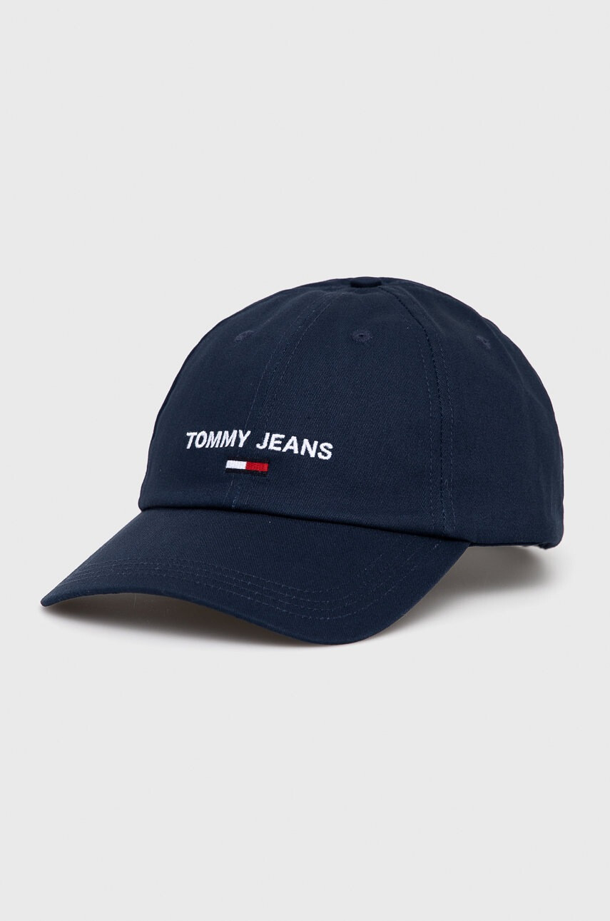Tommy Jeans Памучна шапка - Pepit.bg