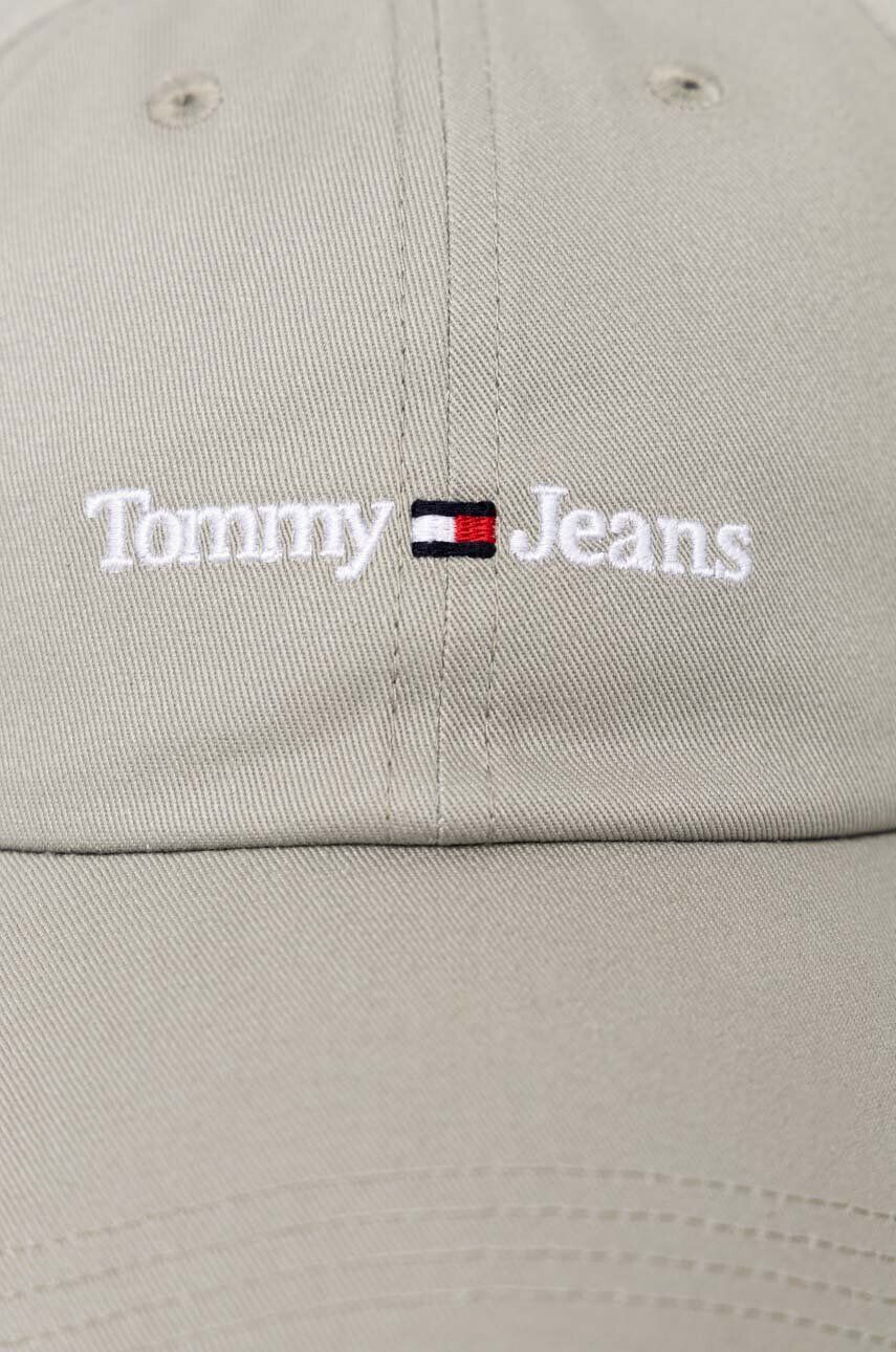 Tommy Jeans Памучна шапка с козирка - Pepit.bg