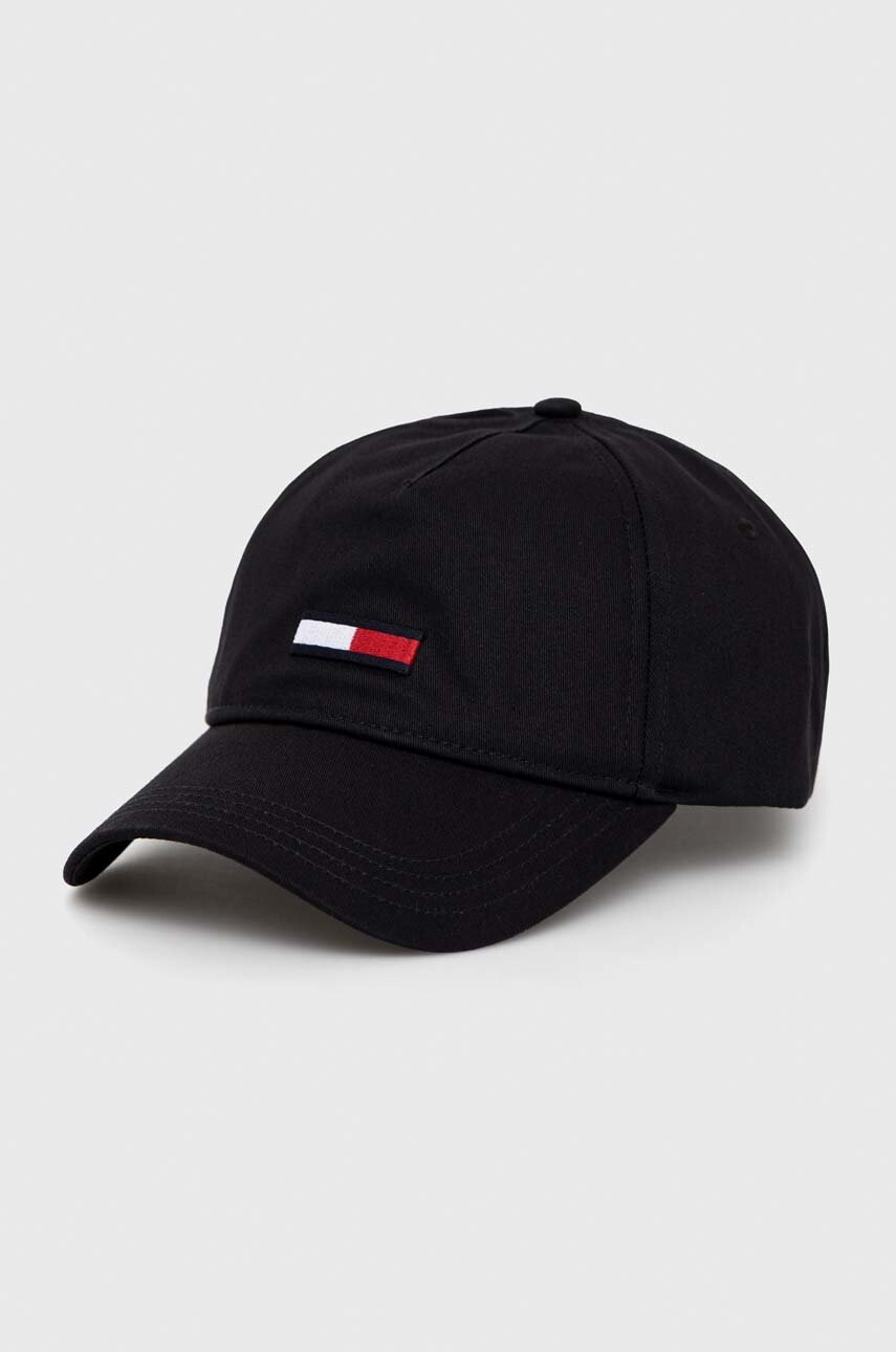 Tommy Jeans Памучна шапка с козирка - Pepit.bg