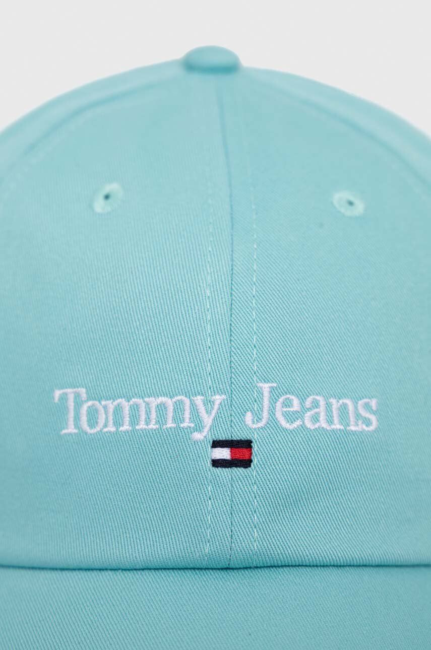 Tommy Jeans Памучна шапка с козирка - Pepit.bg