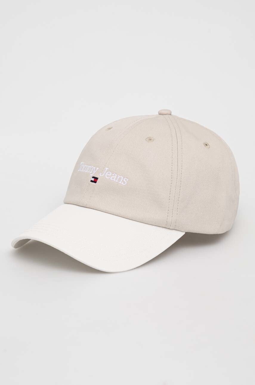 Tommy Jeans Памучна шапка с козирка - Pepit.bg