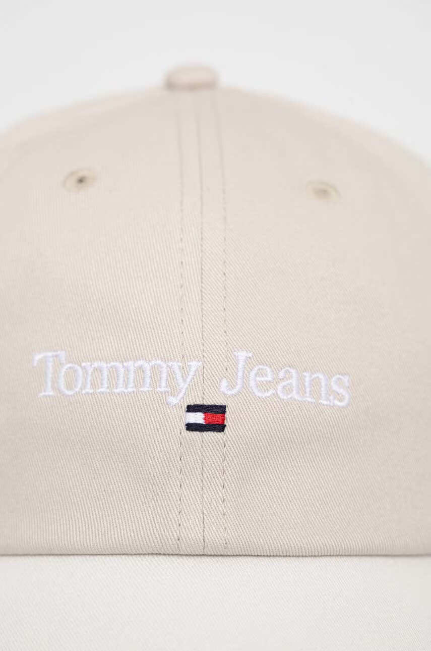 Tommy Jeans Памучна шапка с козирка - Pepit.bg
