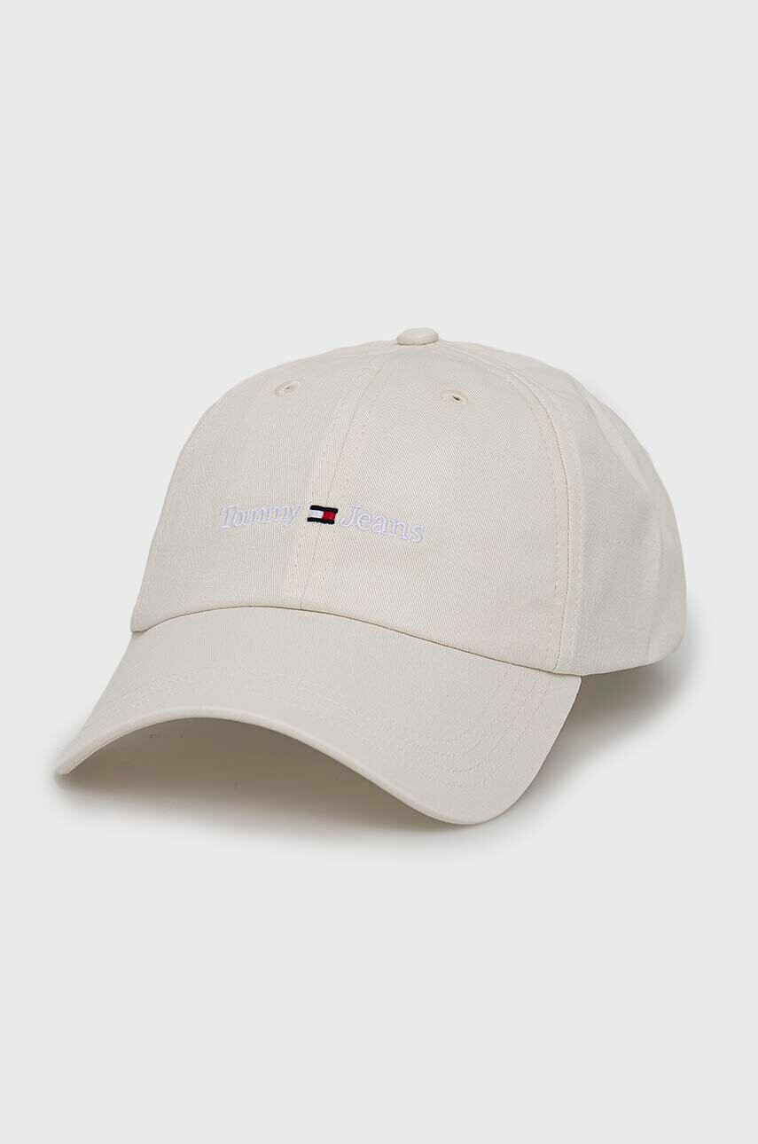 Tommy Jeans Памучна шапка с козирка - Pepit.bg