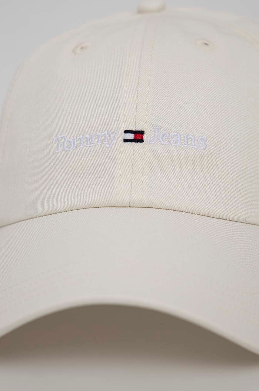 Tommy Jeans Памучна шапка с козирка - Pepit.bg