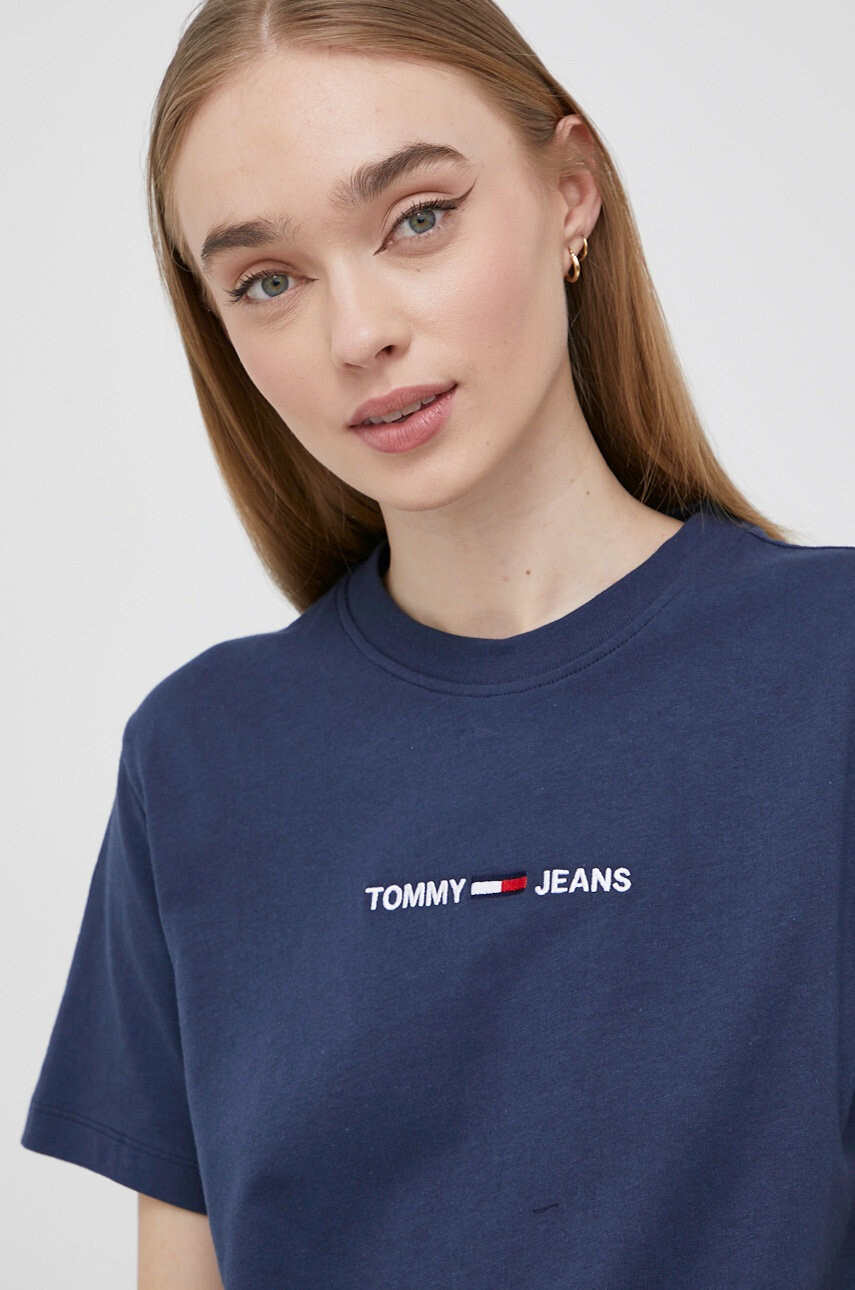 Tommy Jeans Памучна тениска - Pepit.bg