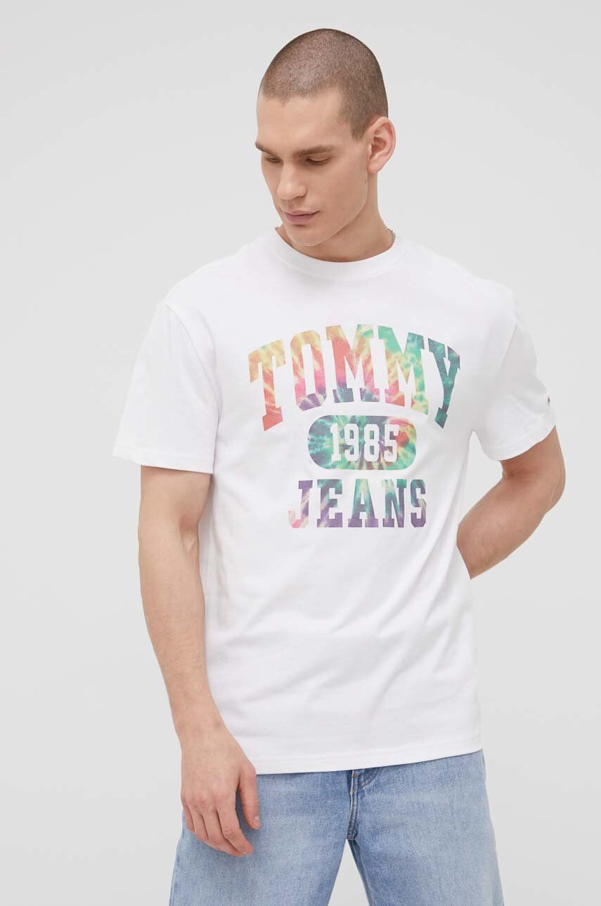 Tommy Jeans Памучна тениска - Pepit.bg