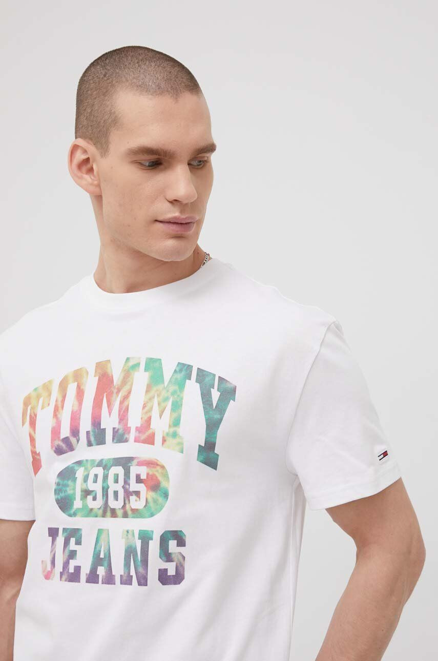 Tommy Jeans Памучна тениска - Pepit.bg