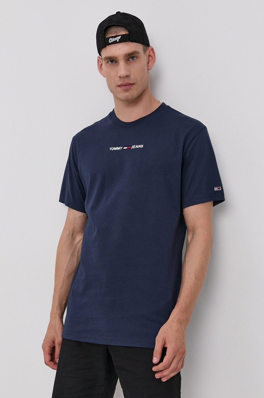 Tommy Jeans Памучна тениска - Pepit.bg
