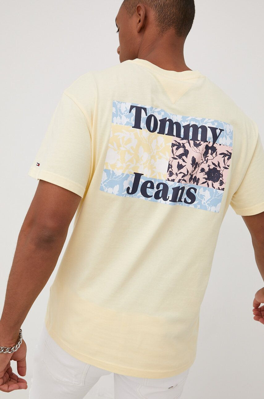 Tommy Jeans Памучна тениска - Pepit.bg