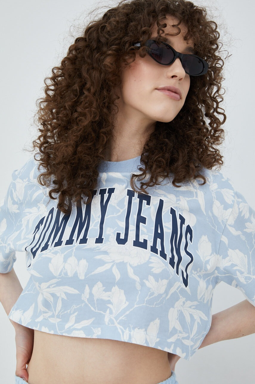Tommy Jeans Памучна тениска - Pepit.bg
