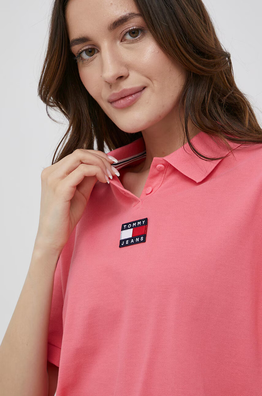Tommy Jeans Памучна тениска - Pepit.bg