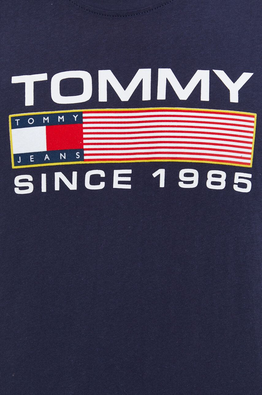 Tommy Jeans Памучна тениска в розово - Pepit.bg