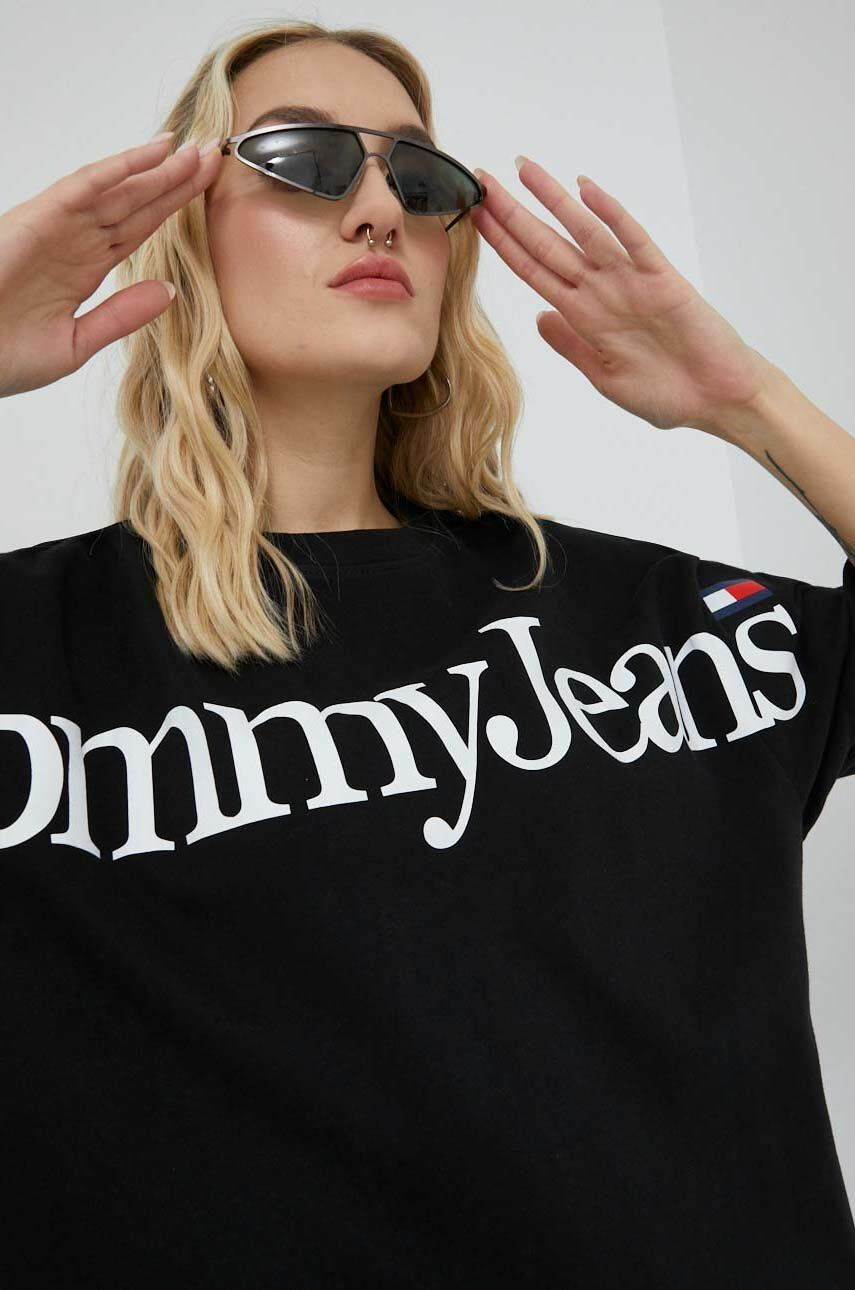 Tommy Jeans Памучна тениска - Pepit.bg