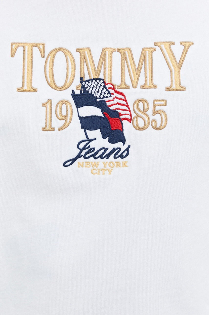 Tommy Jeans Памучна Тениска в тъмносиньо - Pepit.bg