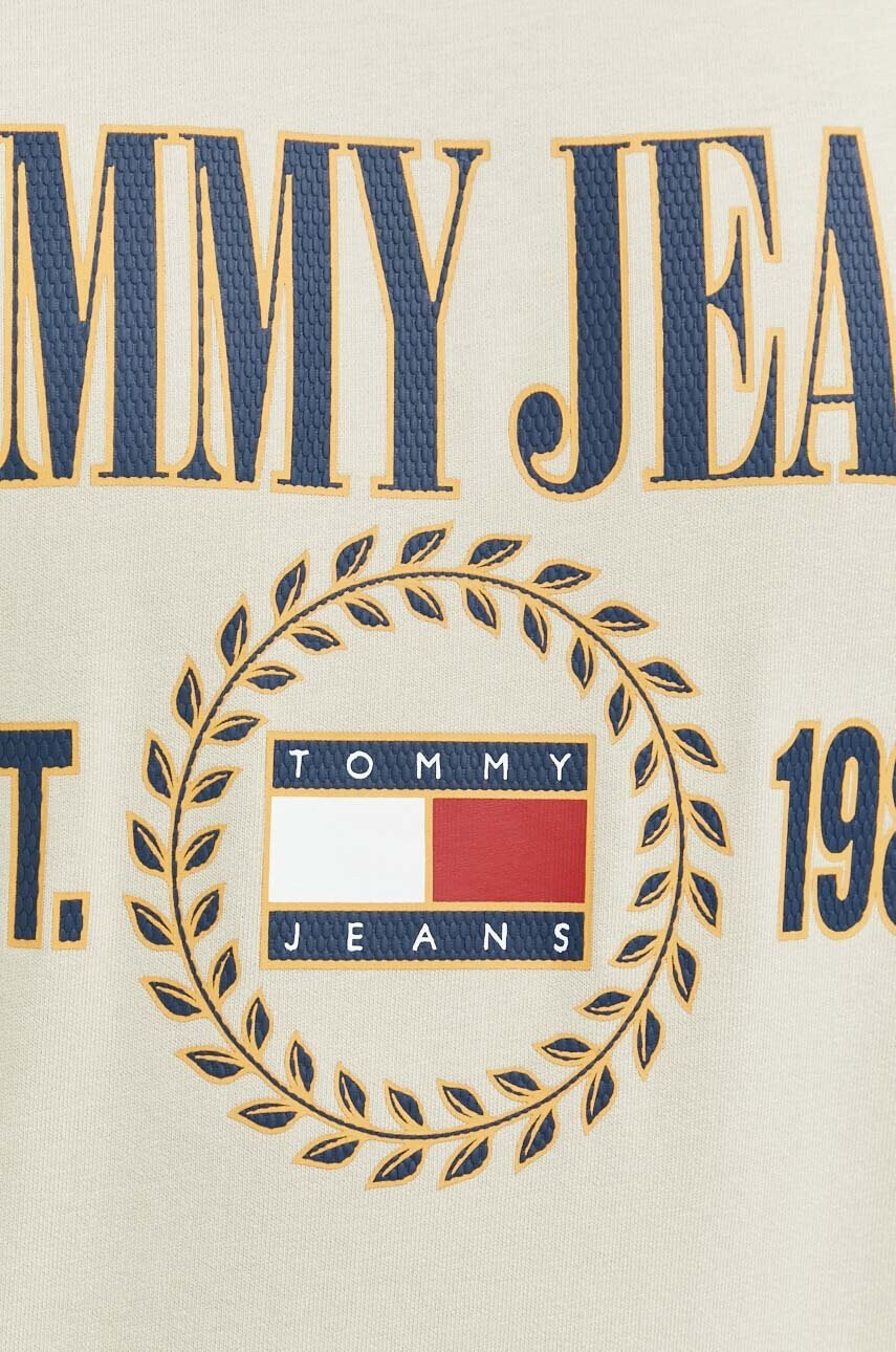 Tommy Jeans Памучна тениска в синьо - Pepit.bg