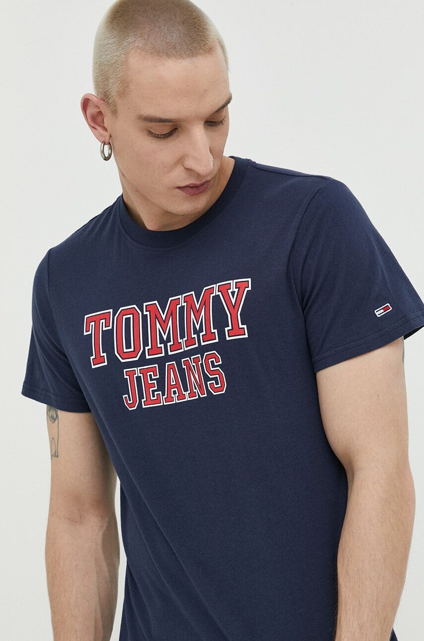 Tommy Jeans Памучна тениска - Pepit.bg