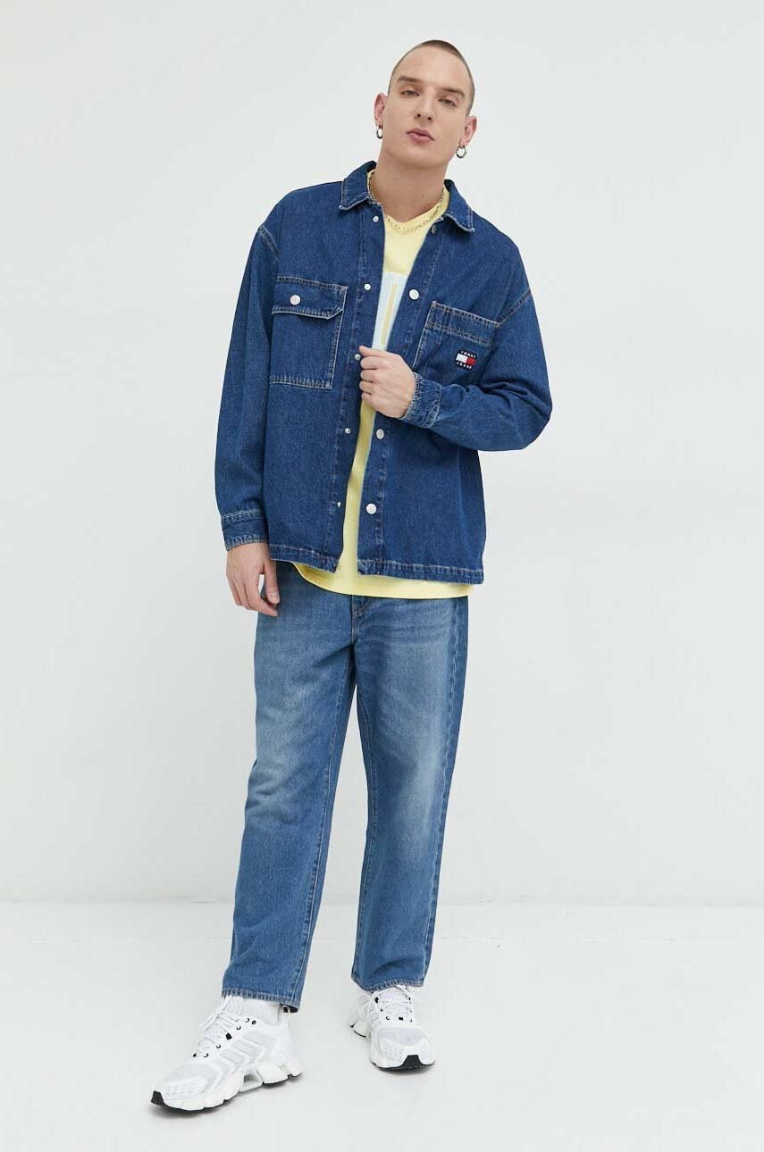 Tommy Jeans Памучна тениска - Pepit.bg