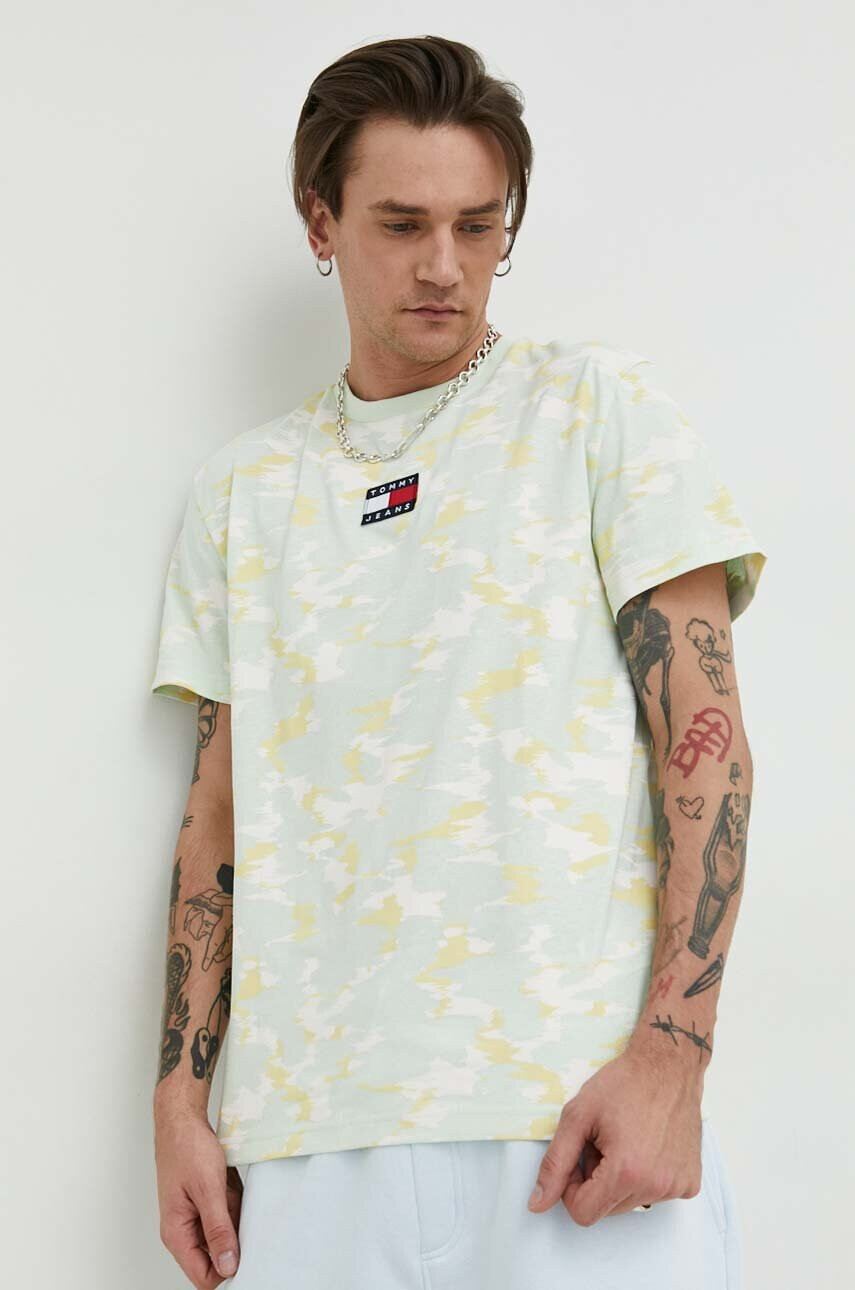 Tommy Jeans Памучна тениска в бяло - Pepit.bg